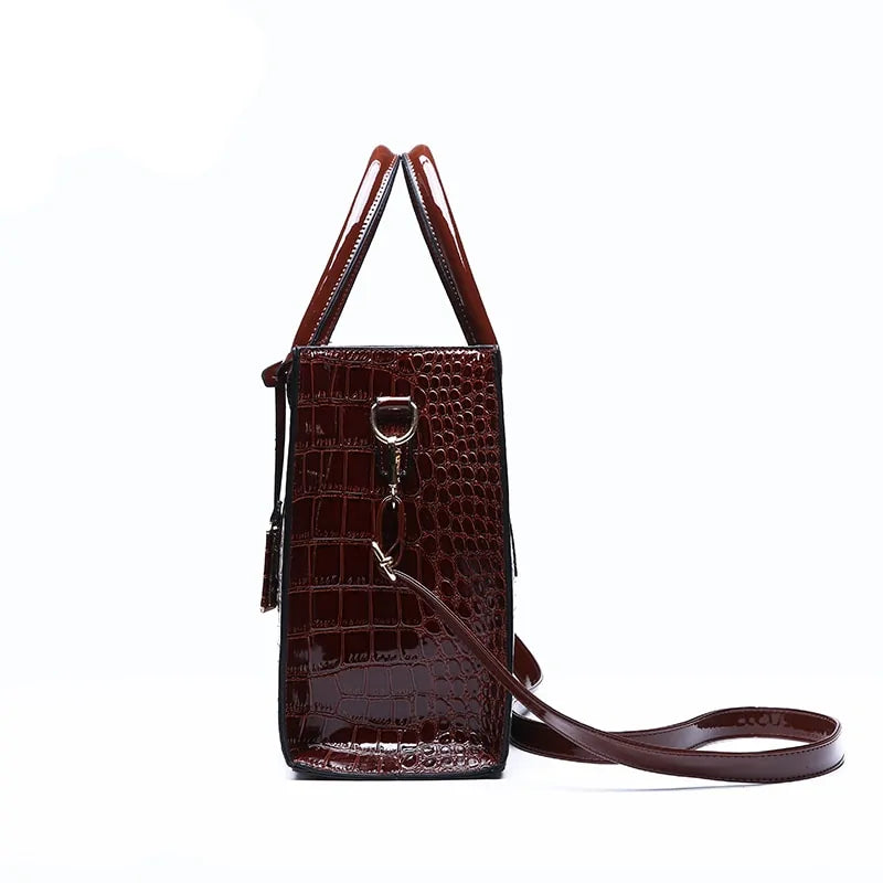Sac à bandoulière en cuir élégant - Polyvalent et élégant