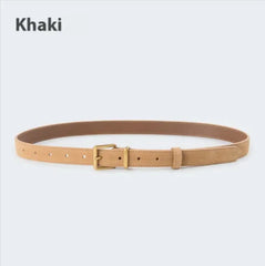 Ceinture élégante en cuir suédé pour femme - Différentes couleurs
