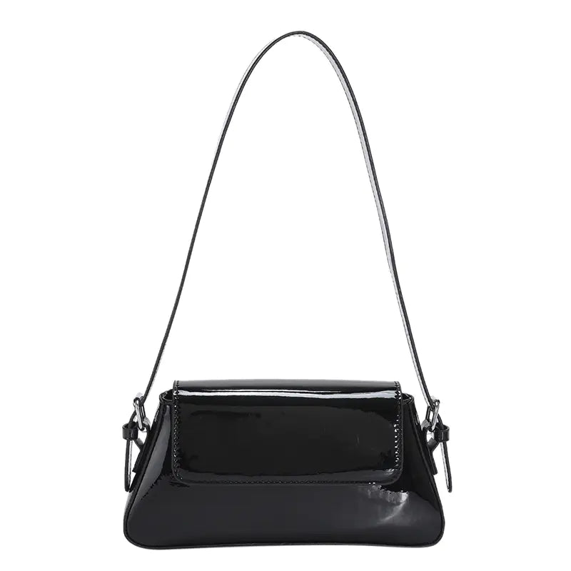 Elegant Flip Messenger Bag for Women - Chic Underarm Shoulder Style