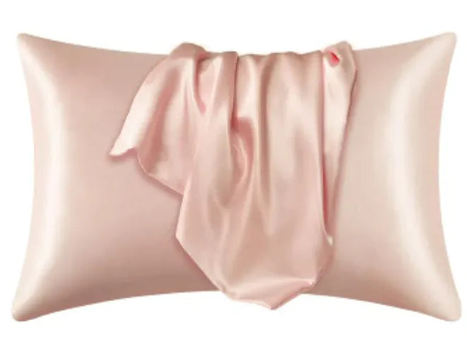 Lot de 2 taies d'oreiller de luxe en soie