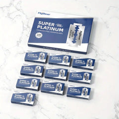 100 Platinum-Coated Double Edge Safety Razor Blades