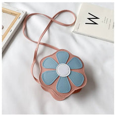 Charming Children's PU Leather Shoulder Bag - Lightweight & Stylish