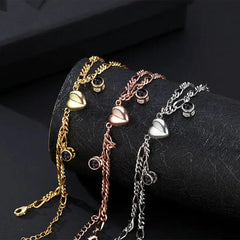 100-Language 'I Love You' Projection Couple Bracelets