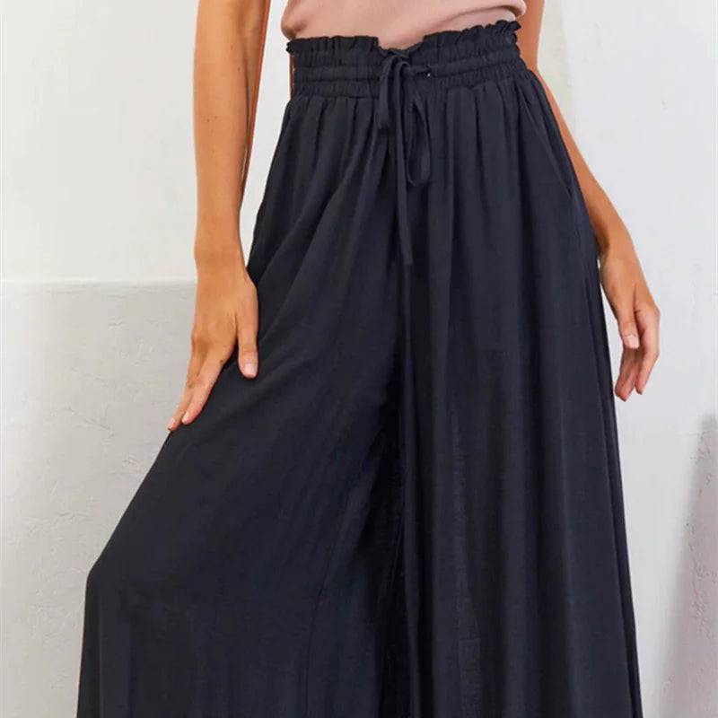 Chic Women's Loose Casual Trousers – Multiple Colors