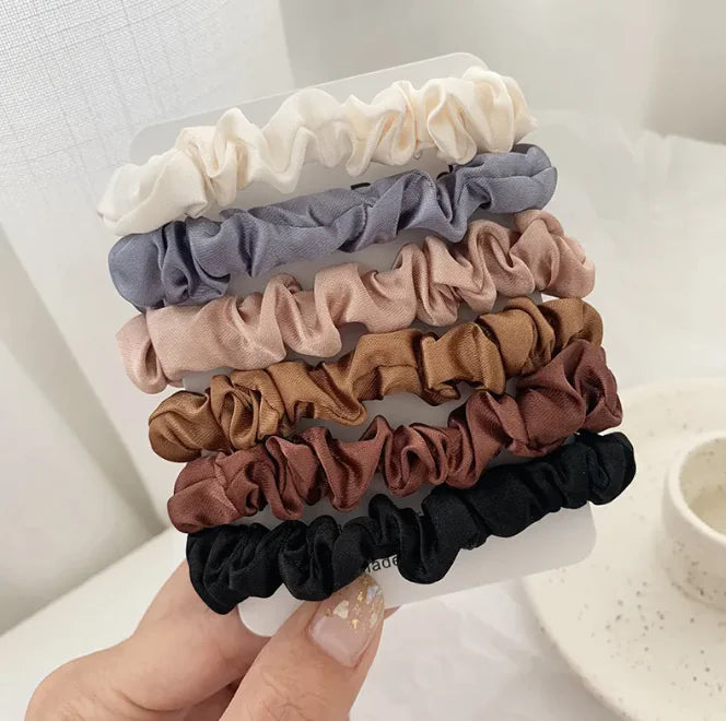 Vibrant Oversized Fabric Scrunchie - Hair Accessory