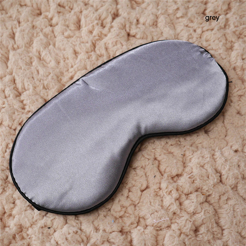 Masque de luxe en soie pour un sommeil réparateur – Plusieurs couleurs