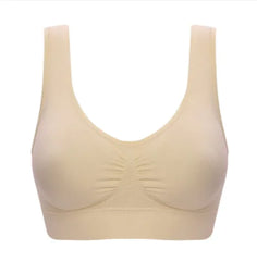 Plus Size Seamless Push-Up Bralette - Comfort & Style