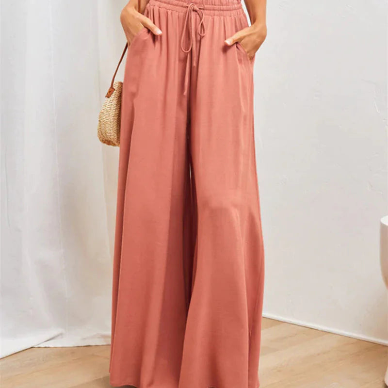 Chic Women's Loose Casual Trousers – Multiple Colors