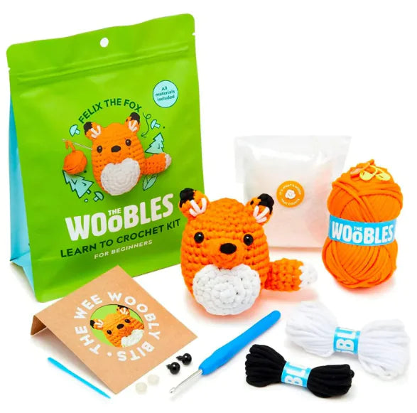 Easy Starter Crochet Kit with Video Tutorials for Beginners