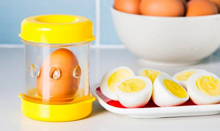 Magic Egg Peeler - Quick & Effortless Hard-Boiled Egg Peeling