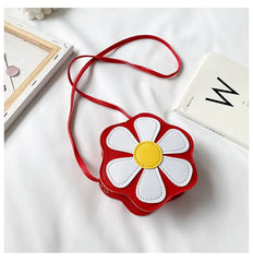 Charming Children's PU Leather Shoulder Bag - Lightweight & Stylish
