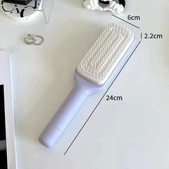 Smart Clean 4-in-1 Self-Cleaning Hair Brush