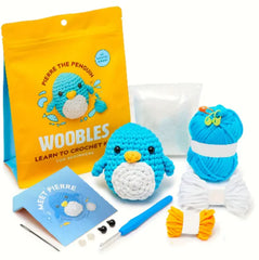 Easy Starter Crochet Kit with Video Tutorials for Beginners