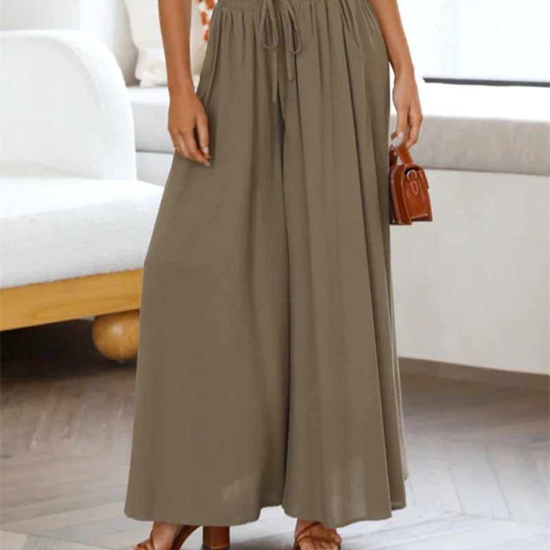 Chic Women's Loose Casual Trousers – Multiple Colors