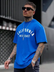 Men's Fashion T-Shirt with Letter Print