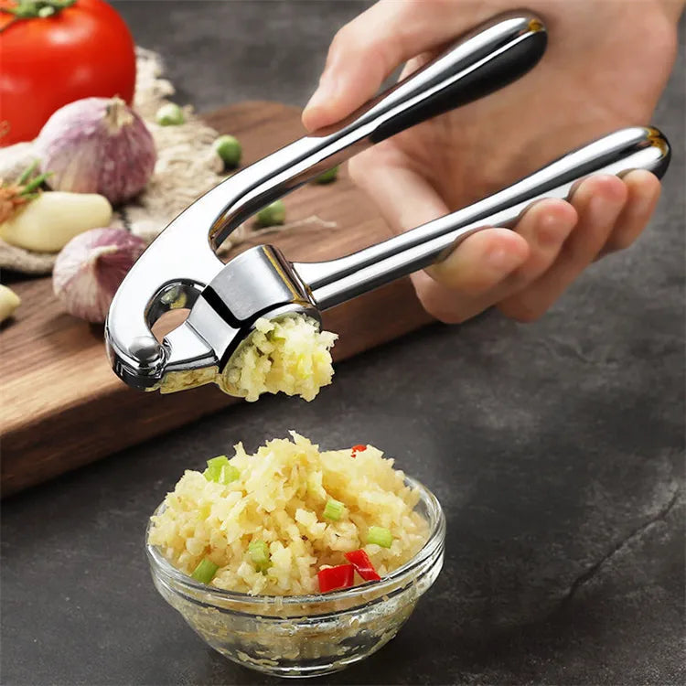 CasaVero Garlic Press & Peeler Set – Durable Kitchen Essentials