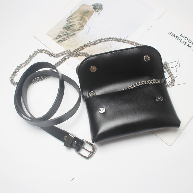 Chic Women's Crossbody Bag with Adjustable Chain Strap