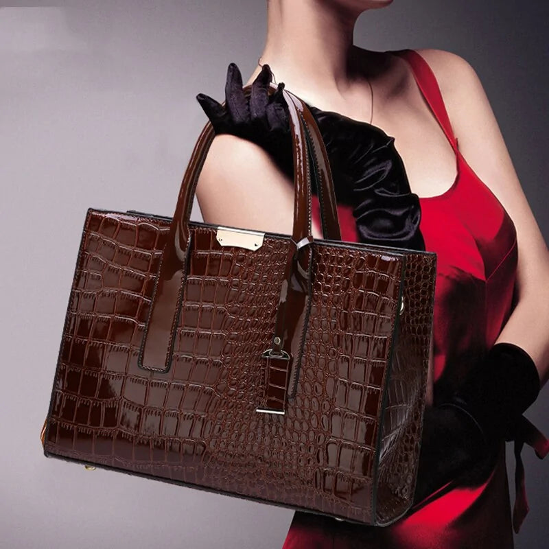 Sac à bandoulière en cuir élégant - Polyvalent et élégant
