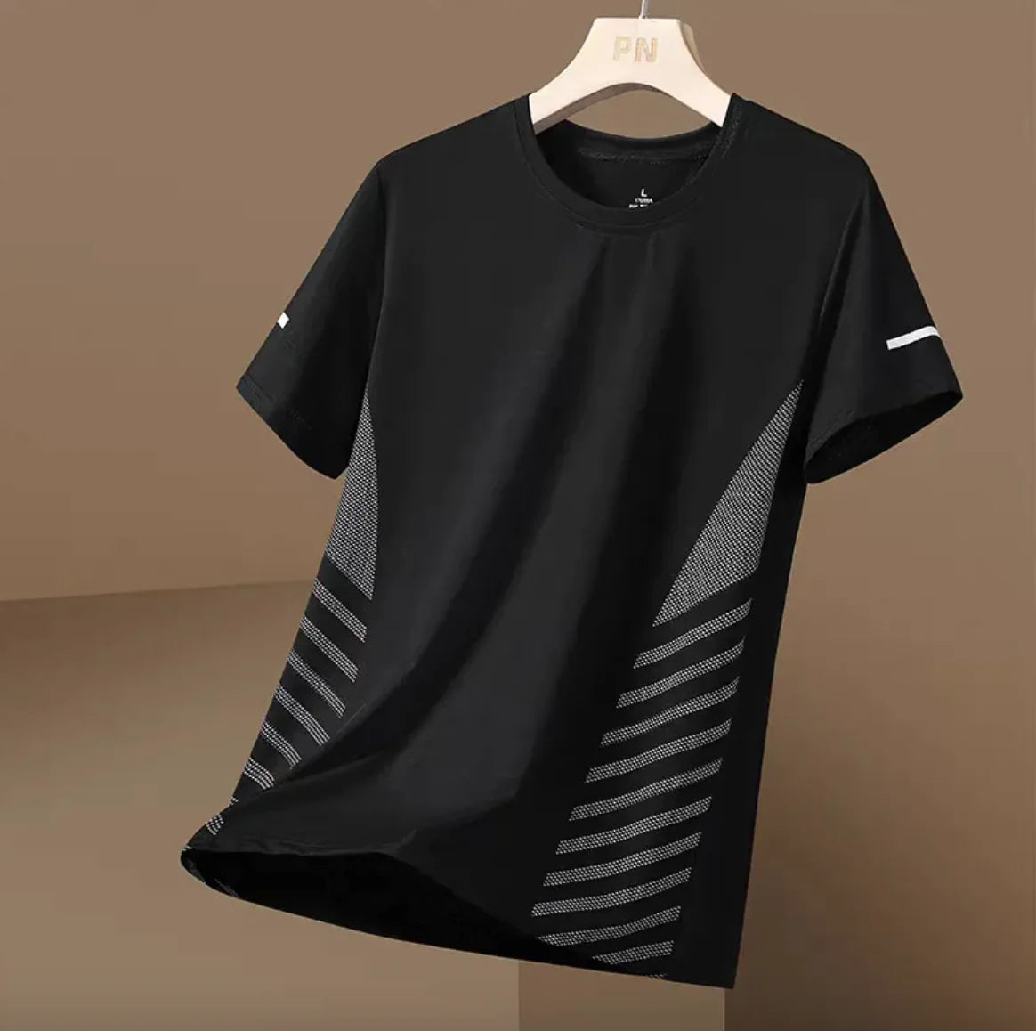 Men's Ice Silk Quick-Dry T-Shirt: Breathable & Lightweight