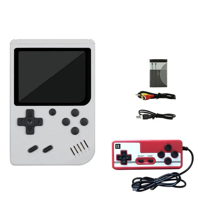 Retro 400-in-1 Portable Mini Game Console: Travel-Size, 3” Color Display
