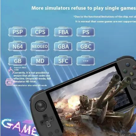 Console de jeu portable et lecteur MP4 de style rétro X55