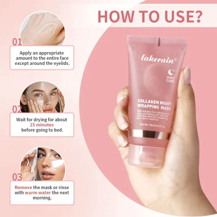 Lakerain Collagen Tear : masque facial pour tous types de peau