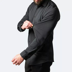Chemise en soie glacée ultra confortable - Respirante et flexible