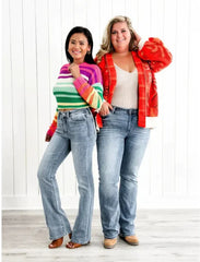 CurveFlex Plus Size Stretch Jeans - Slim, Comfort Fit