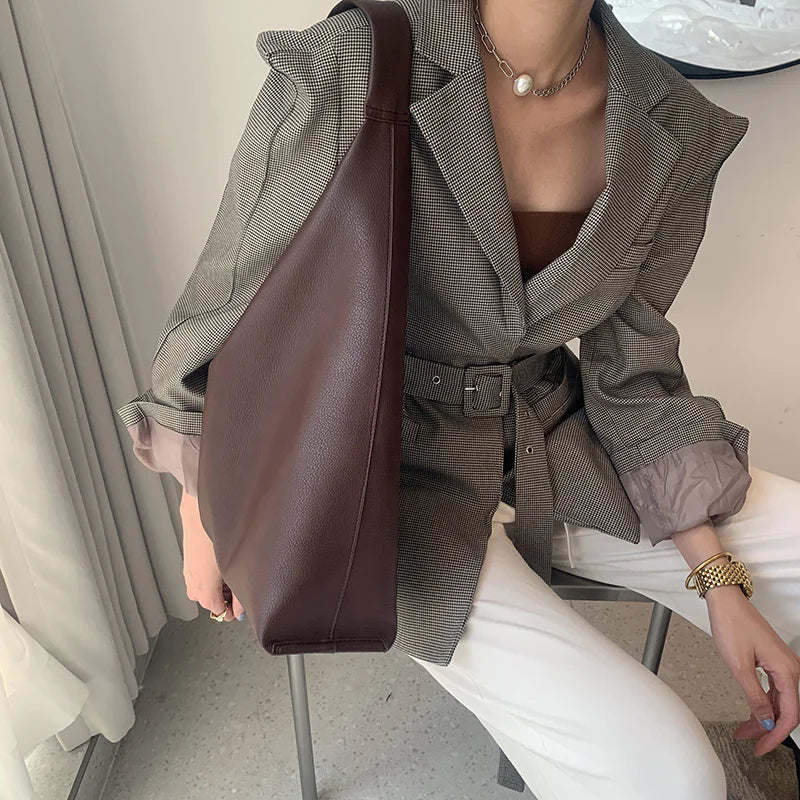 Luxurious High-Capacity Tote Bag