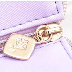 Candy-Colored Transparent Crossbody Handbag