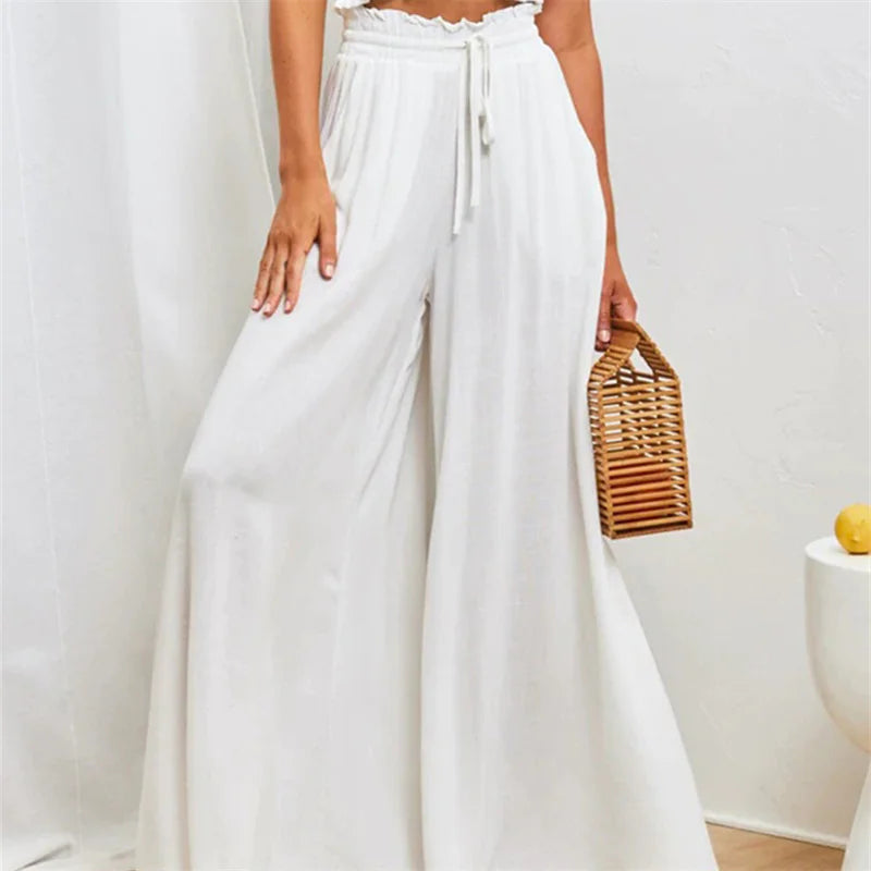 Chic Women's Loose Casual Trousers – Multiple Colors