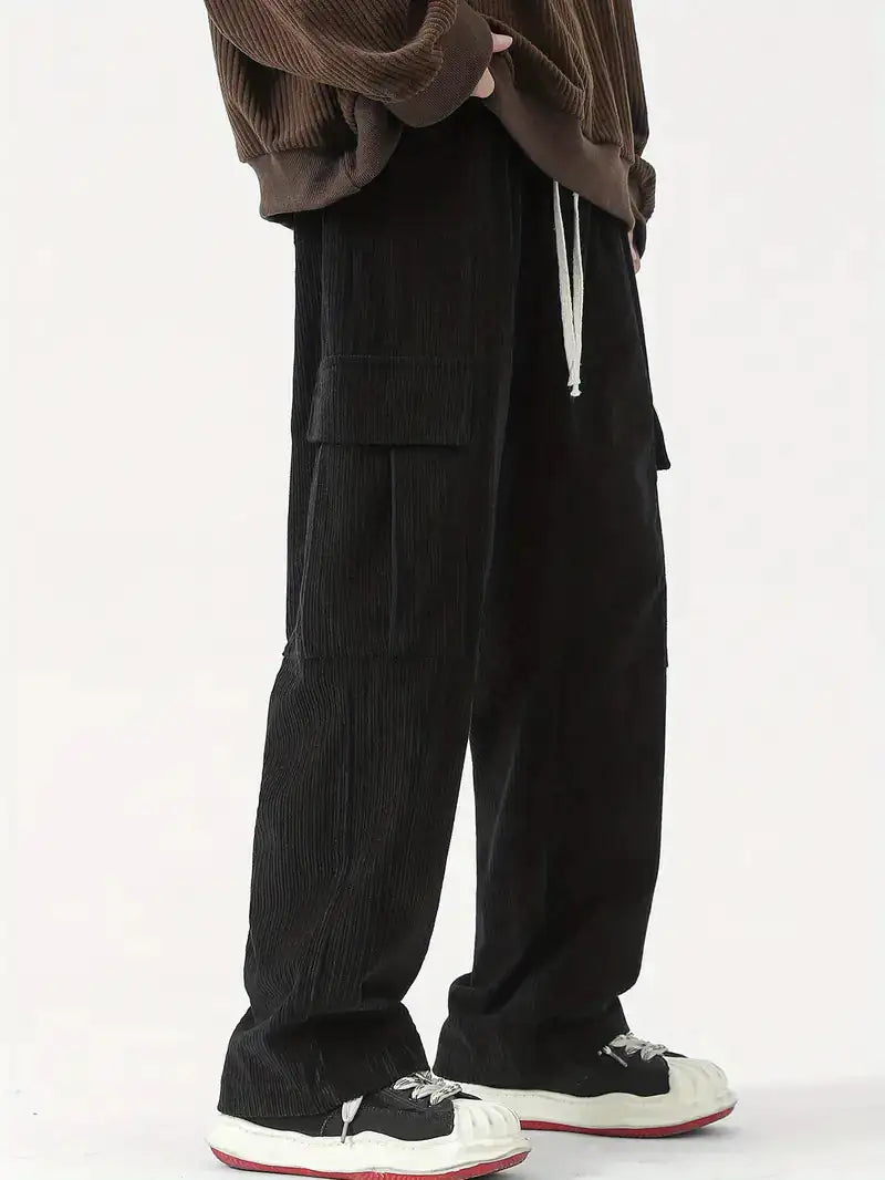 Stylish Corduroy Cargo Pants - Versatile & Durable