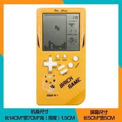 Retro Tetris Handheld Gaming Console - Portable Fun for All Ages