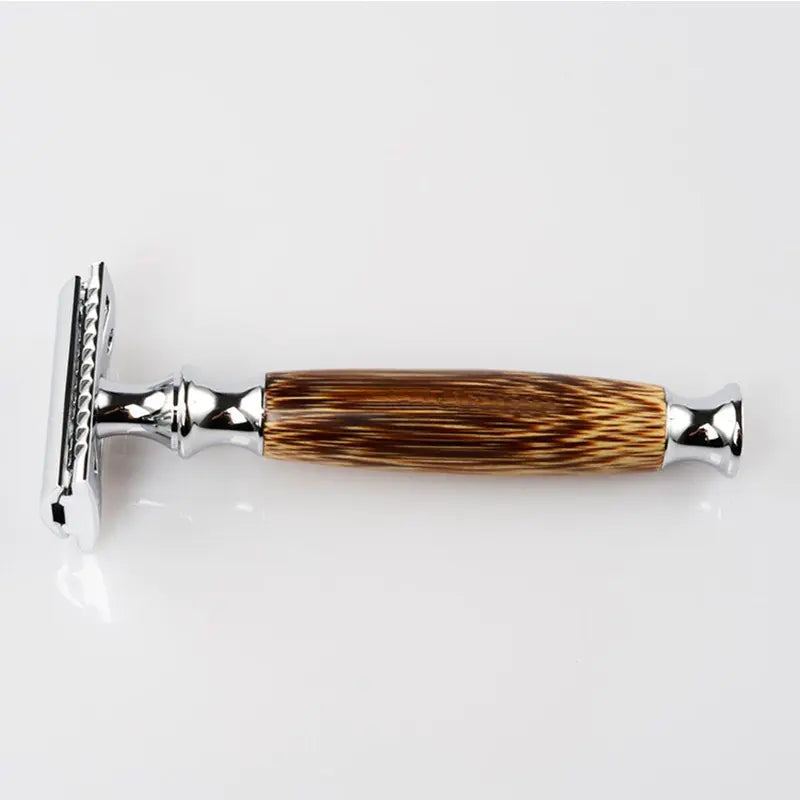 Eco-Friendly Bamboo Safety Razor - Classic Vintage Shaving