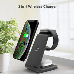 3-in-1 Wireless Charger Dock for iPhone, AirPods & Apple Watch