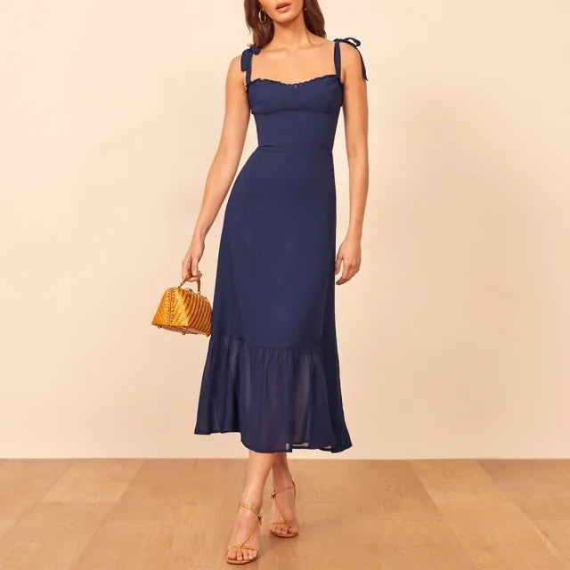 Chic Vintage Floral Maxi Dress - Perfect for All Occasions