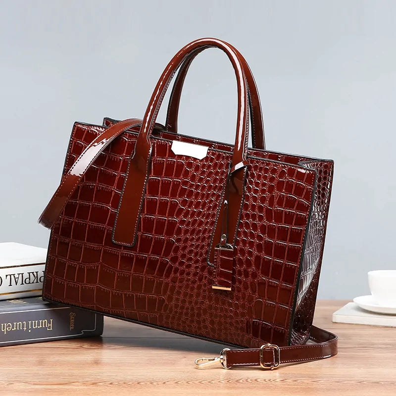 Sac à bandoulière en cuir élégant - Polyvalent et élégant