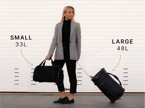 Convertible Duffle-Garment Luggage - Versatile Travel Solution