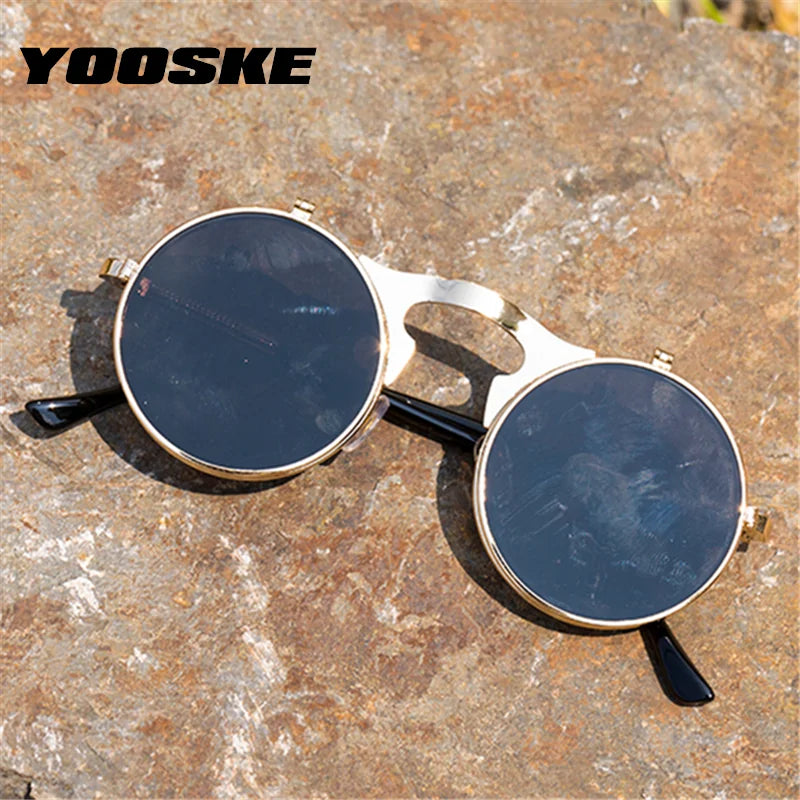 Vintage Steampunk Sunglasses for Men & Women