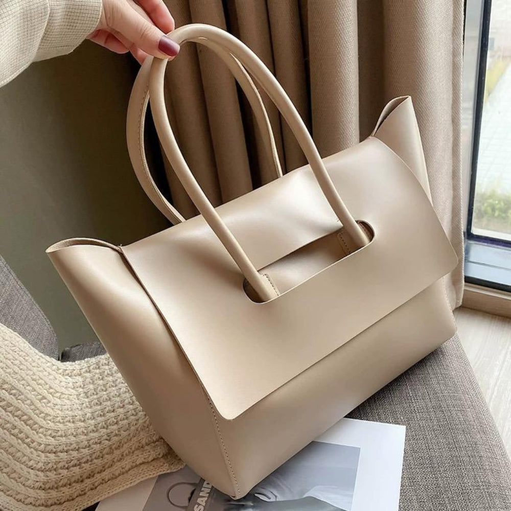 Sac à bandoulière élégant en cuir synthétique pour femme - Grande capacité et style
