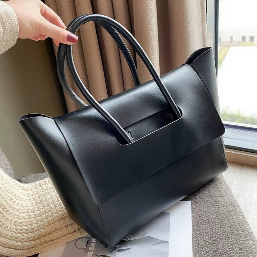Sac à bandoulière élégant en cuir synthétique pour femme - Grande capacité et style