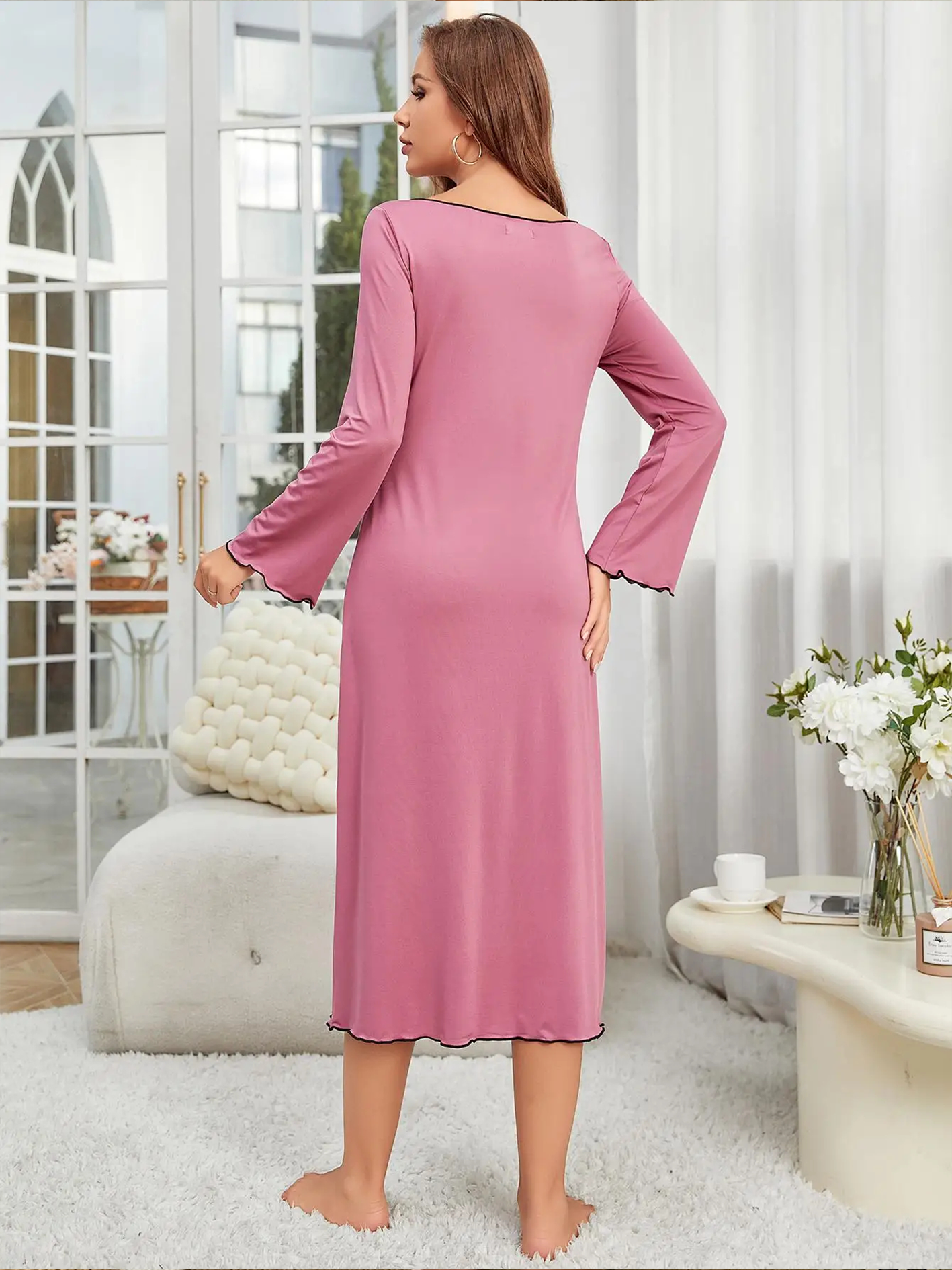 Robe de nuit élégante pour femmes - Confortable et élégante 