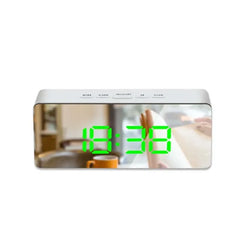 LED Mirror Alarm Clock | Sleek Digital Display