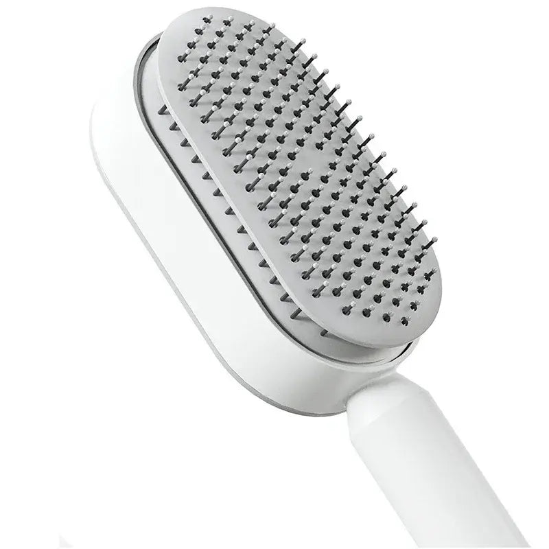 Self-Cleaning Anti-Static Hair Brush