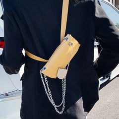 Chic Women's Crossbody Bag with Adjustable Chain Strap