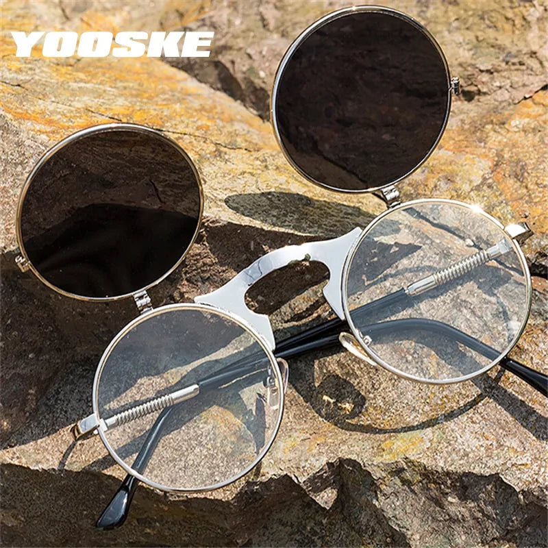 Vintage Steampunk Sunglasses for Men & Women