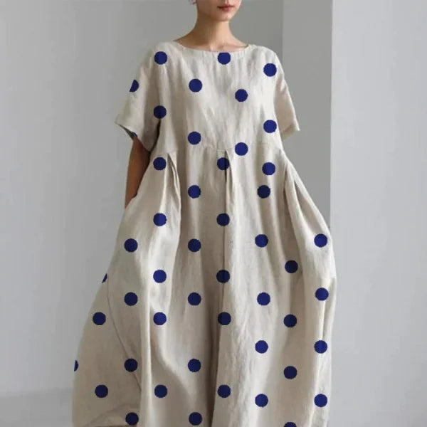 Robe décontractée élégante en coton pour femme