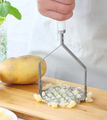 Stainless Steel Kitchen Potato & Garlic Masher