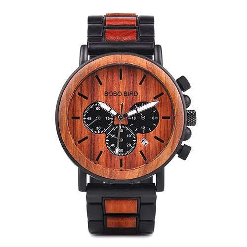 Eco-Friendly Luxury Wooden Wristwatch