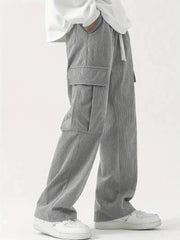 Stylish Corduroy Cargo Pants - Versatile & Durable